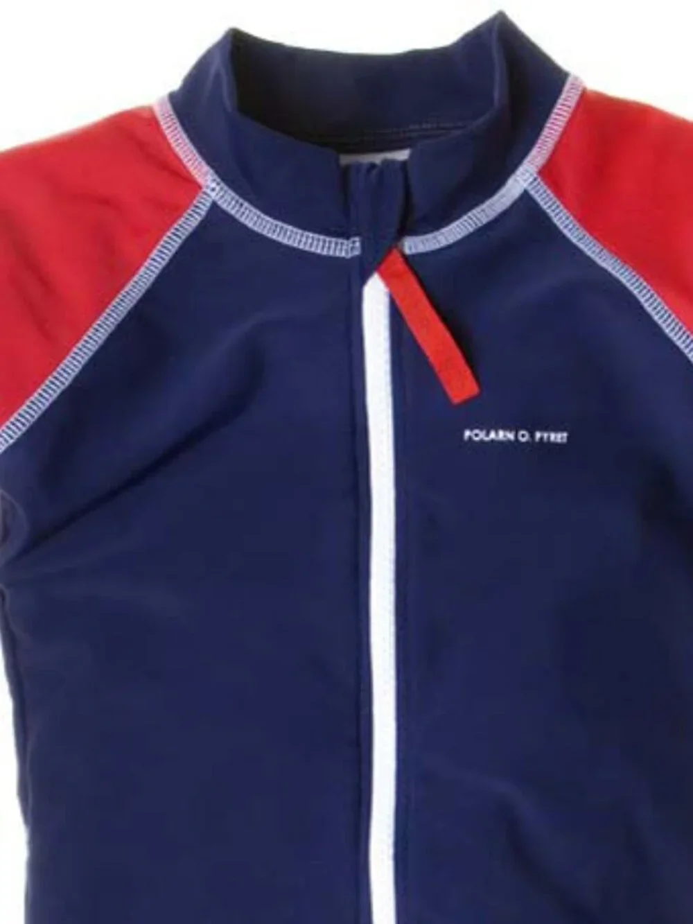 Polarn O. Pyret Rashguard one piece swimsuit Navy 6-8 Years
